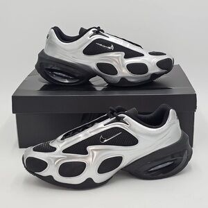 Women's Nike Air Max Muse Shoes - Black Metallic Silver FV1920 001
